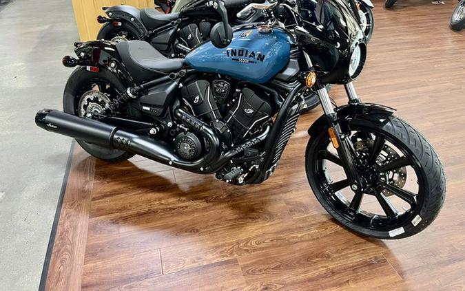 2025 Indian Sport Scout Limited +Tech Storm Blue