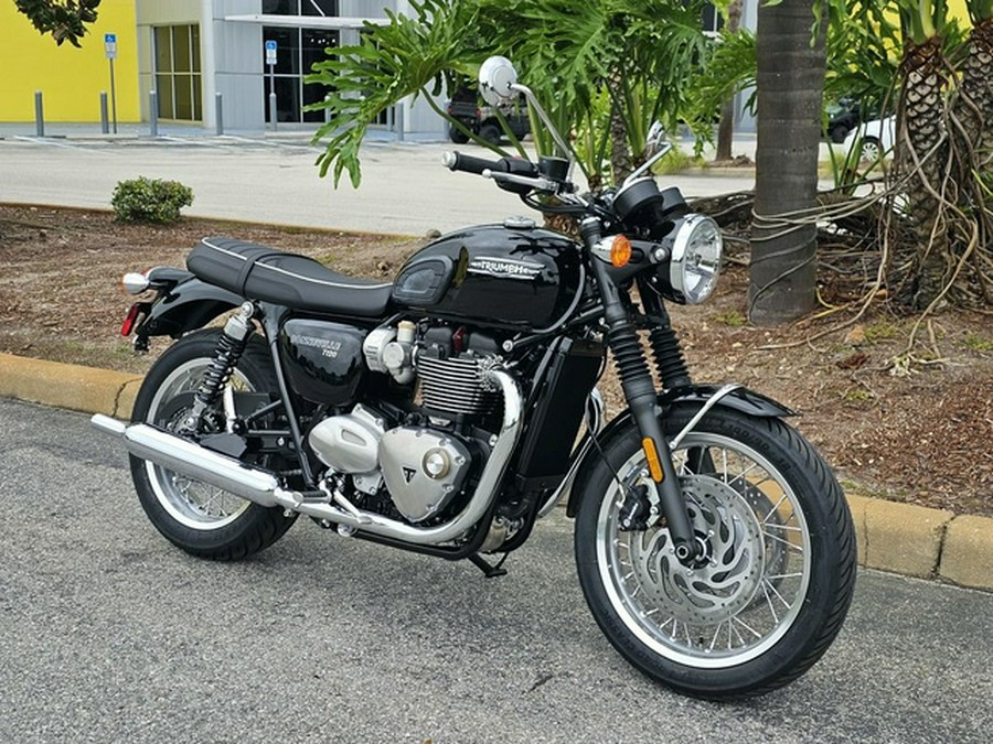 2023 Triumph Bonneville T120 Jet Black