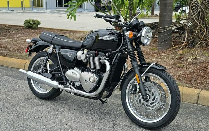 2023 Triumph Bonneville T120 Jet Black