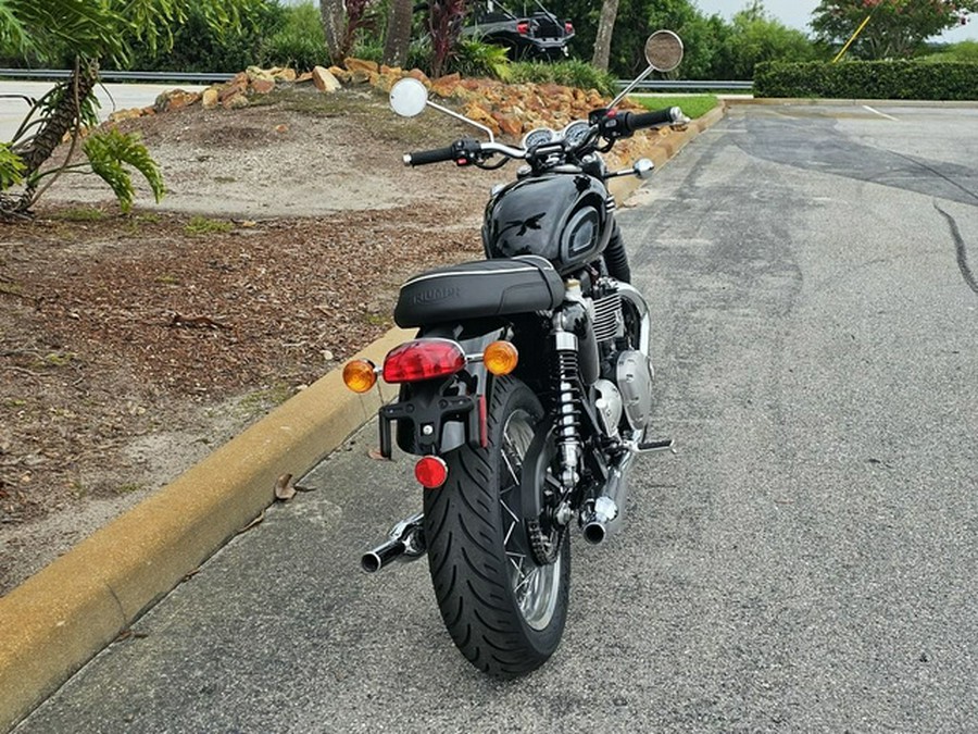 2023 Triumph Bonneville T120 Jet Black