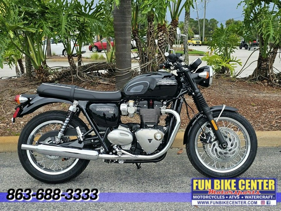 2023 Triumph Bonneville T120 Jet Black