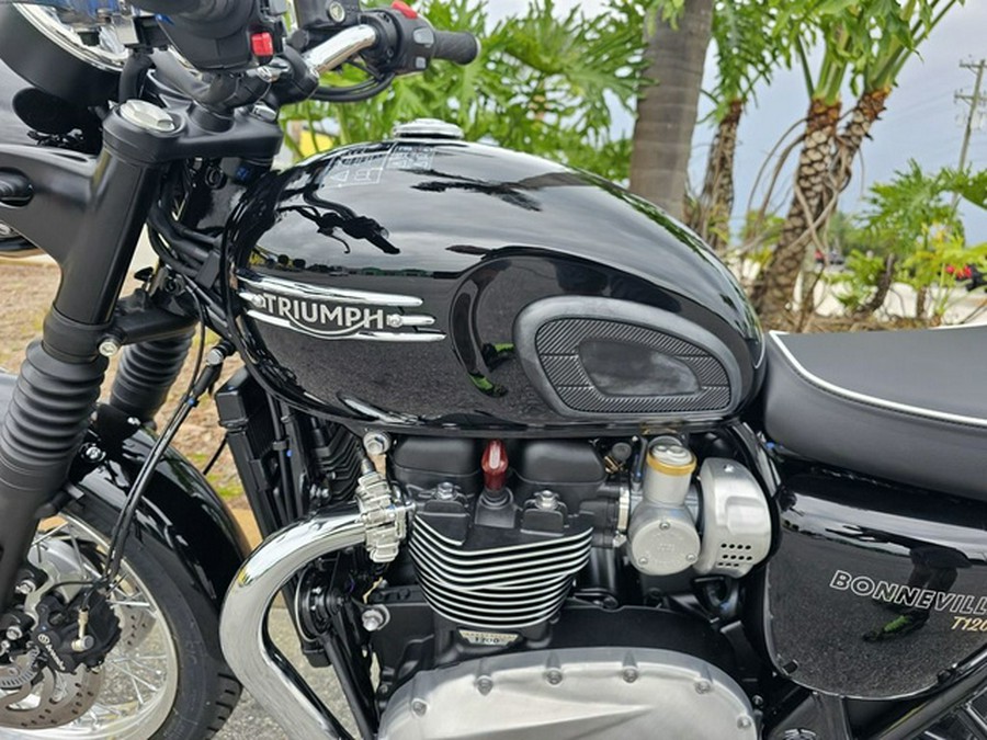 2023 Triumph Bonneville T120 Jet Black