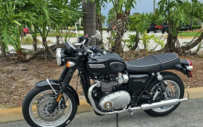 2023 Triumph Bonneville T120 Jet Black