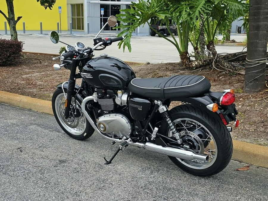 2023 Triumph Bonneville T120 Jet Black