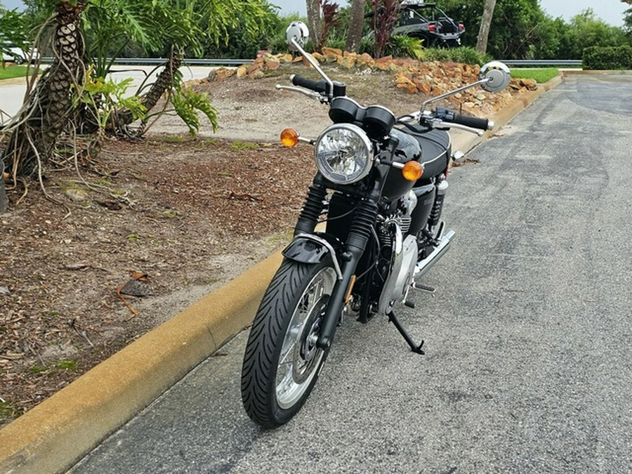 2023 Triumph Bonneville T120 Jet Black