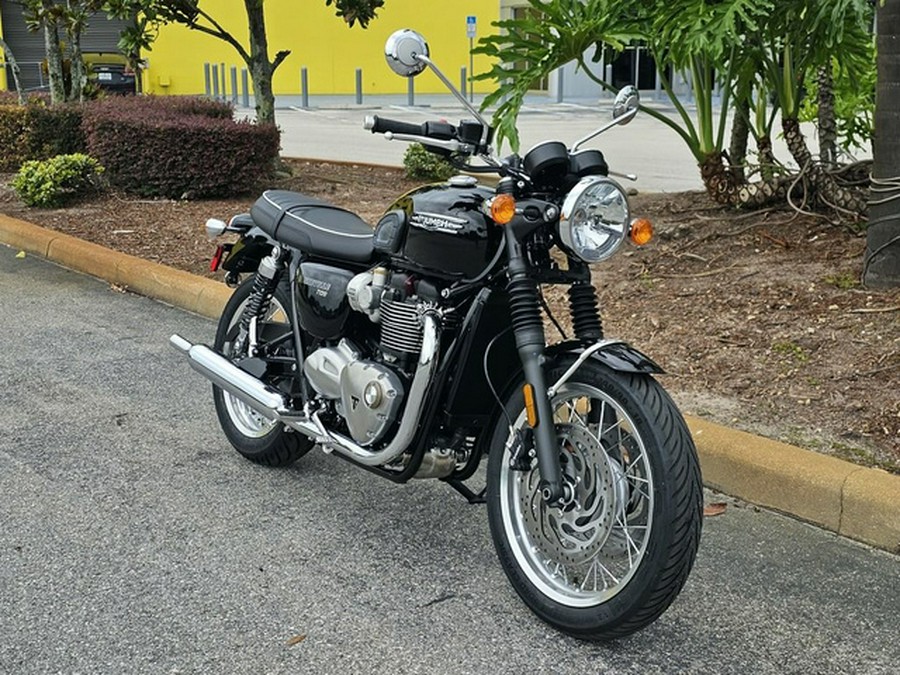 2023 Triumph Bonneville T120 Jet Black