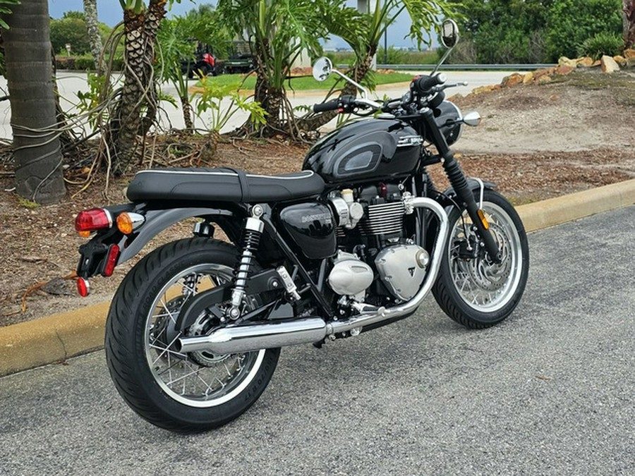 2023 Triumph Bonneville T120 Jet Black