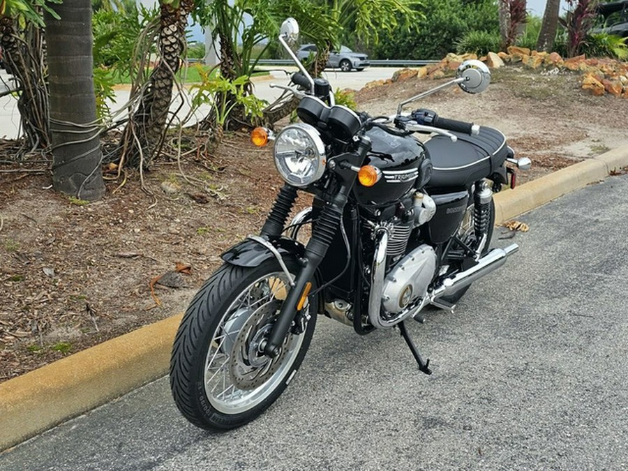 2023 Triumph Bonneville T120 Jet Black