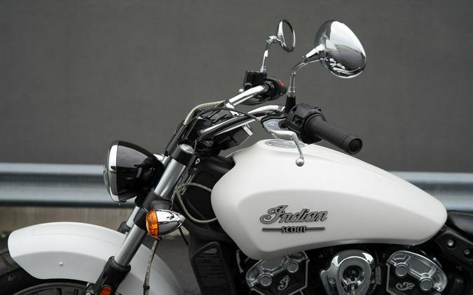 2021 Indian Motorcycle Scout ABS White Smoke