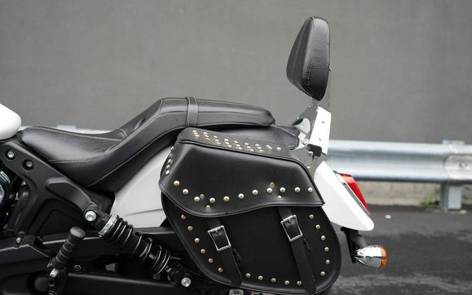 2021 Indian Motorcycle Scout ABS White Smoke