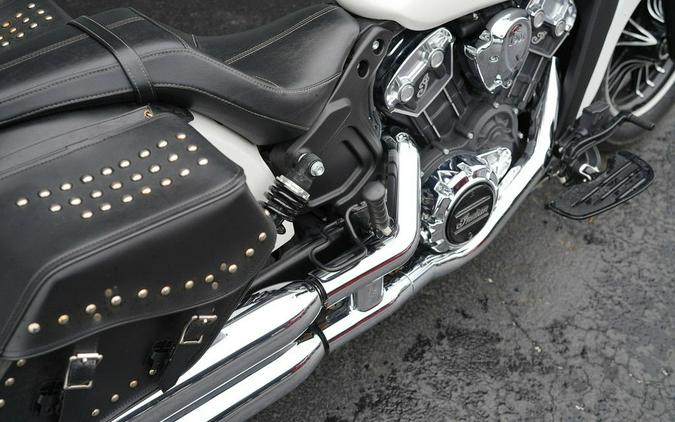 2021 Indian Motorcycle Scout ABS White Smoke