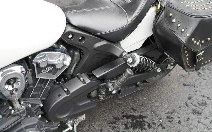 2021 Indian Motorcycle Scout ABS White Smoke