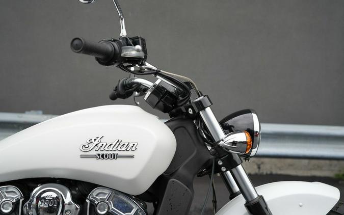 2021 Indian Motorcycle Scout ABS White Smoke