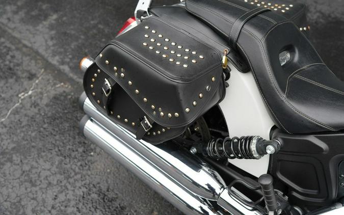 2021 Indian Motorcycle Scout ABS White Smoke