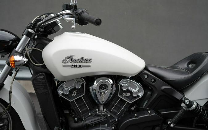 2021 Indian Motorcycle Scout ABS White Smoke