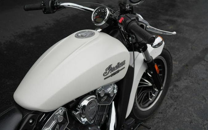 2021 Indian Motorcycle Scout ABS White Smoke