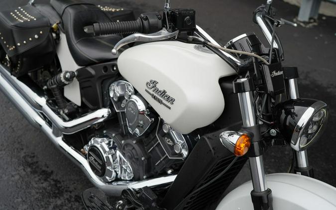 2021 Indian Motorcycle Scout ABS White Smoke