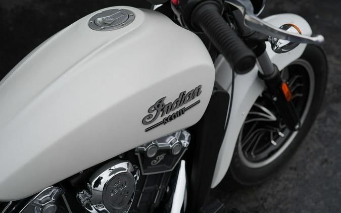 2021 Indian Motorcycle Scout ABS White Smoke