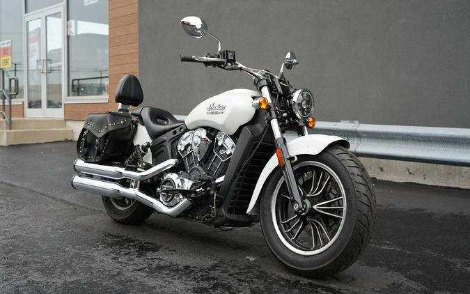 2021 Indian Motorcycle Scout ABS White Smoke