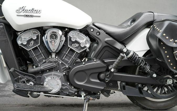 2021 Indian Motorcycle Scout ABS White Smoke