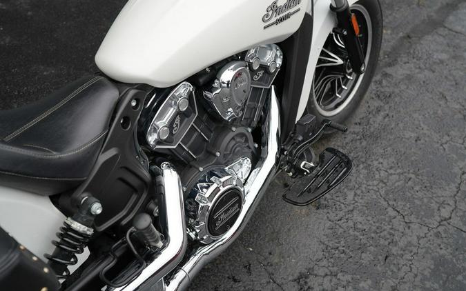 2021 Indian Motorcycle Scout ABS White Smoke