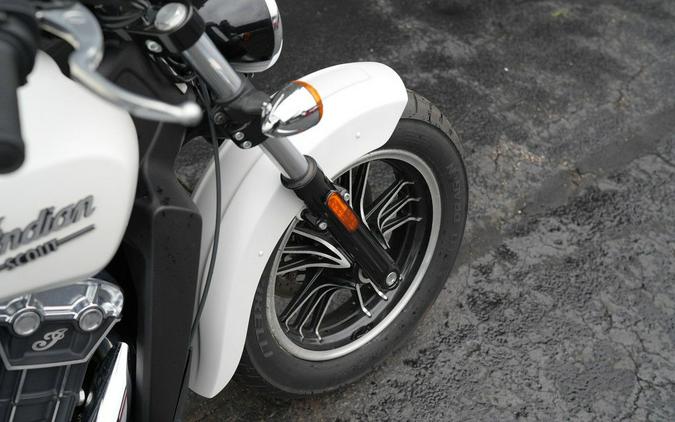 2021 Indian Motorcycle Scout ABS White Smoke