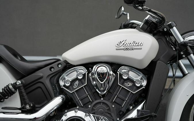 2021 Indian Motorcycle Scout ABS White Smoke
