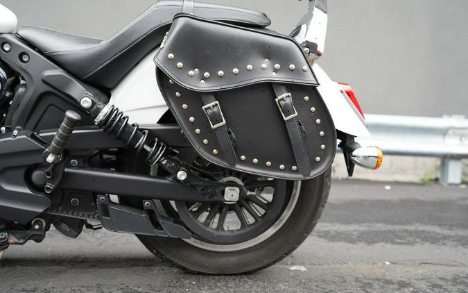 2021 Indian Motorcycle Scout ABS White Smoke