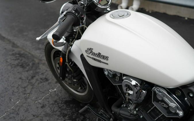 2021 Indian Motorcycle Scout ABS White Smoke