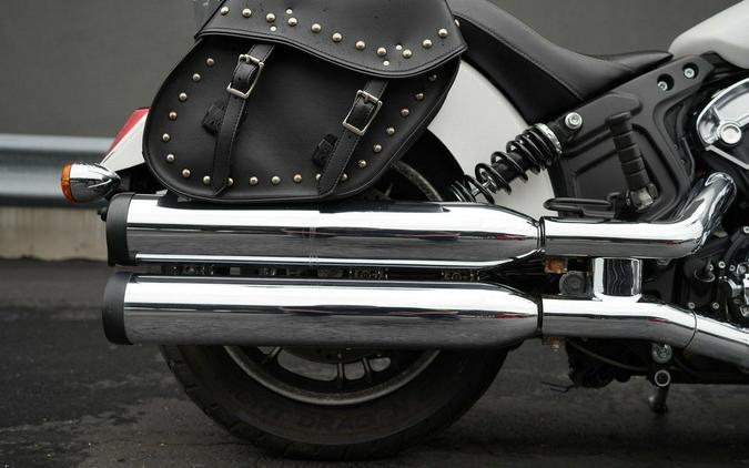 2021 Indian Motorcycle Scout ABS White Smoke