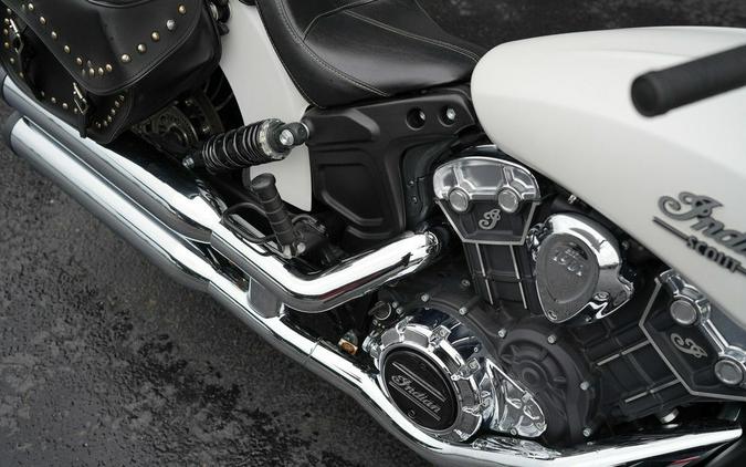 2021 Indian Motorcycle Scout ABS White Smoke