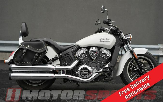 2021 Indian Motorcycle Scout ABS White Smoke