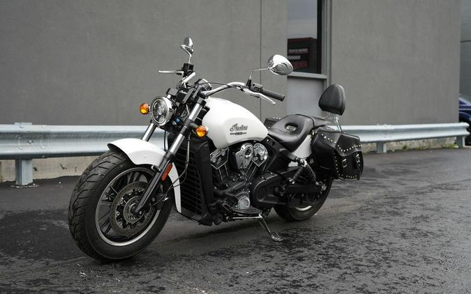 2021 Indian Motorcycle Scout ABS White Smoke