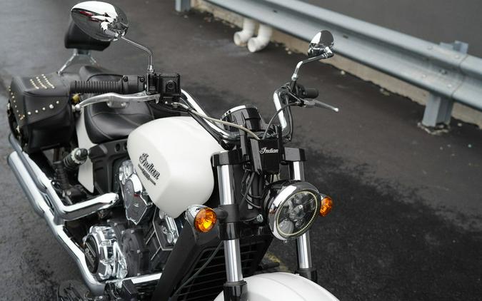 2021 Indian Motorcycle Scout ABS White Smoke