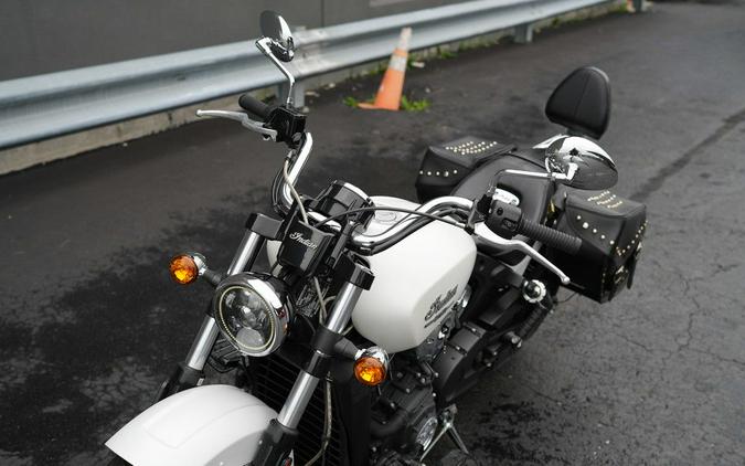 2021 Indian Motorcycle Scout ABS White Smoke