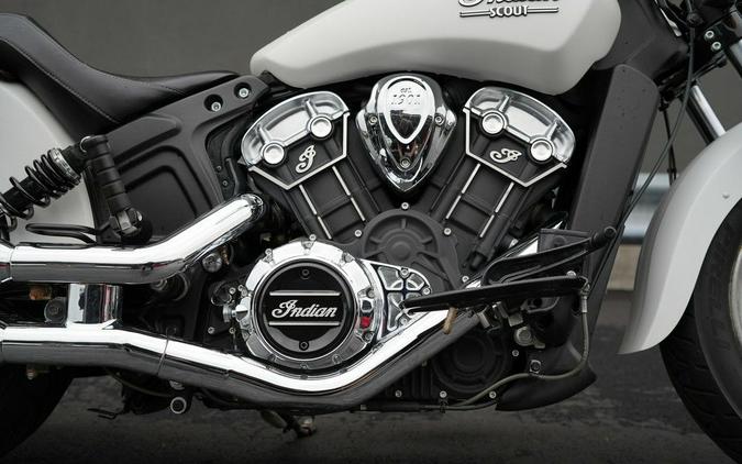 2021 Indian Motorcycle Scout ABS White Smoke