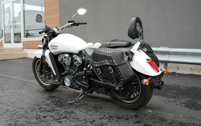 2021 Indian Motorcycle Scout ABS White Smoke