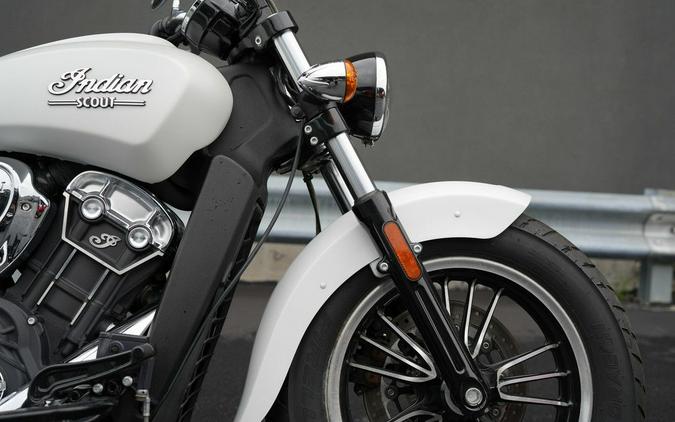 2021 Indian Motorcycle Scout ABS White Smoke