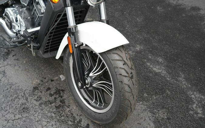 2021 Indian Motorcycle Scout ABS White Smoke