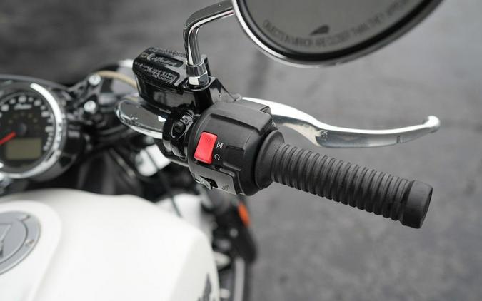 2021 Indian Motorcycle Scout ABS White Smoke