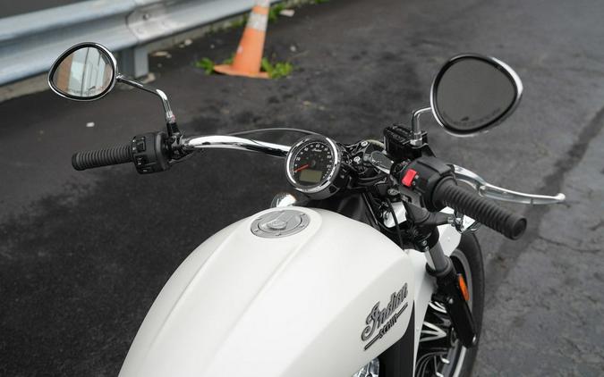 2021 Indian Motorcycle Scout ABS White Smoke