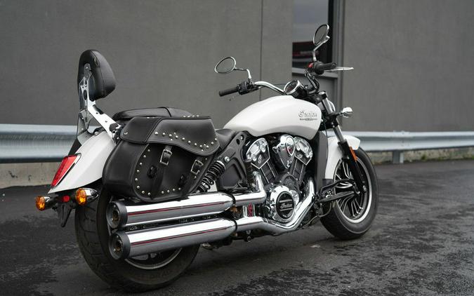 2021 Indian Motorcycle Scout ABS White Smoke
