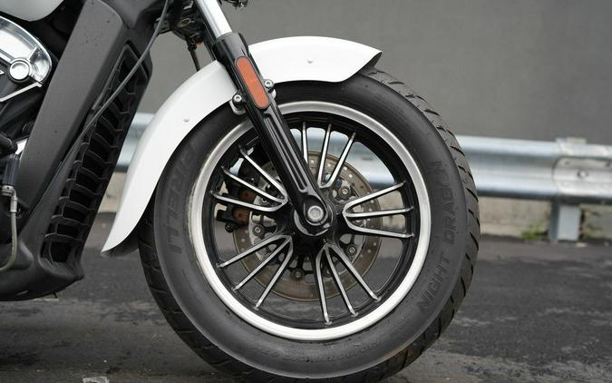 2021 Indian Motorcycle Scout ABS White Smoke