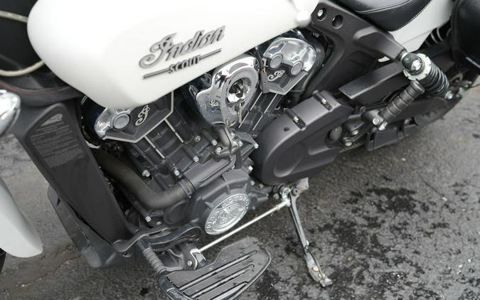 2021 Indian Motorcycle Scout ABS White Smoke