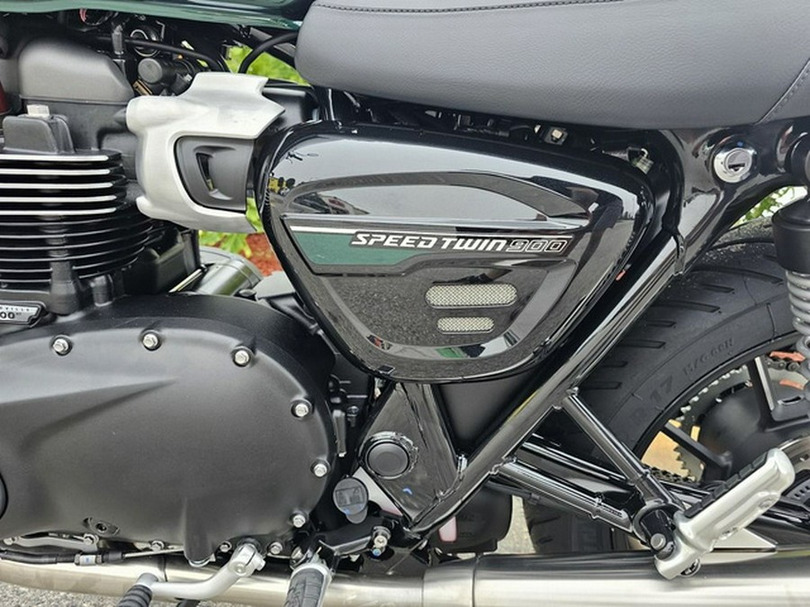 2024 Triumph Speed Twin 900 Competition Green/Phantom Black