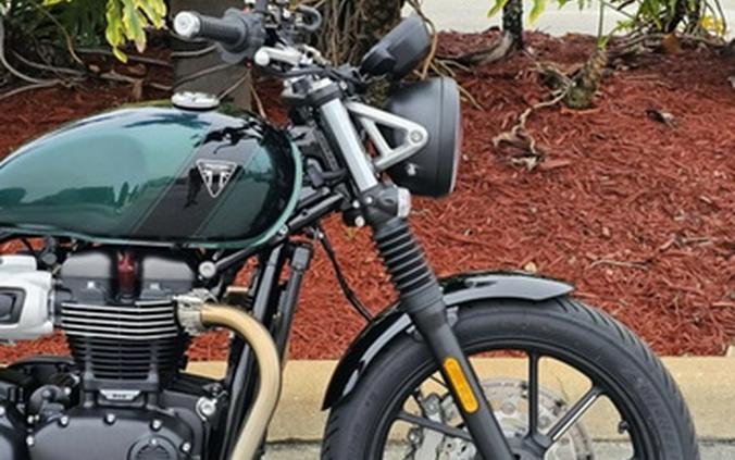 2024 Triumph Speed Twin 900 Competition Green/Phantom Black