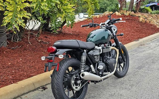 2024 Triumph Speed Twin 900 Competition Green/Phantom Black