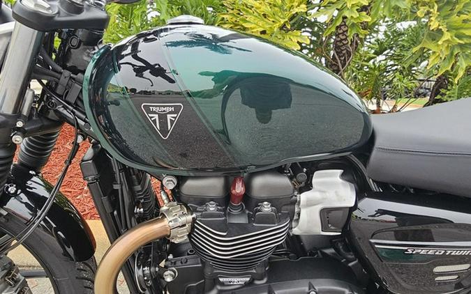 2024 Triumph Speed Twin 900 Competition Green/Phantom Black