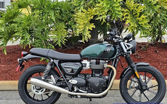 2024 Triumph Speed Twin 900 Competition Green/Phantom Black