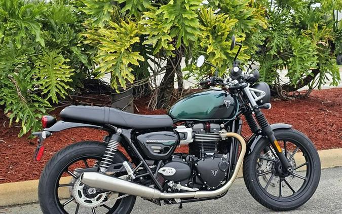 2024 Triumph Speed Twin 900 Competition Green/Phantom Black